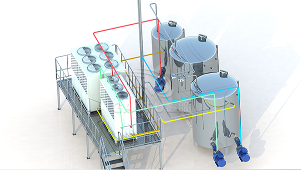 冰水系统示意图