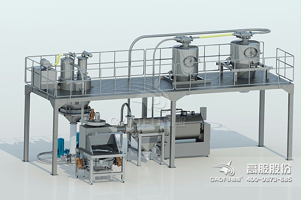 供料系统案例3D图