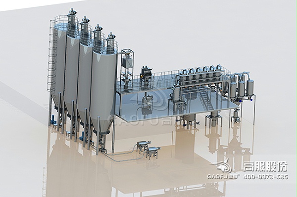 供料系统案例3D图