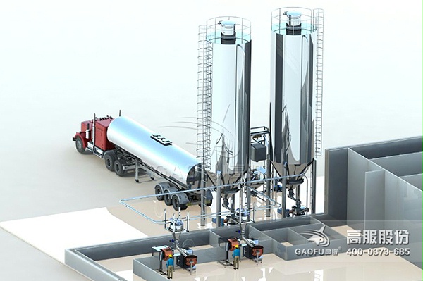 供料系统案例3D图