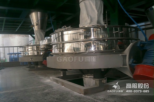 直排筛客户现场