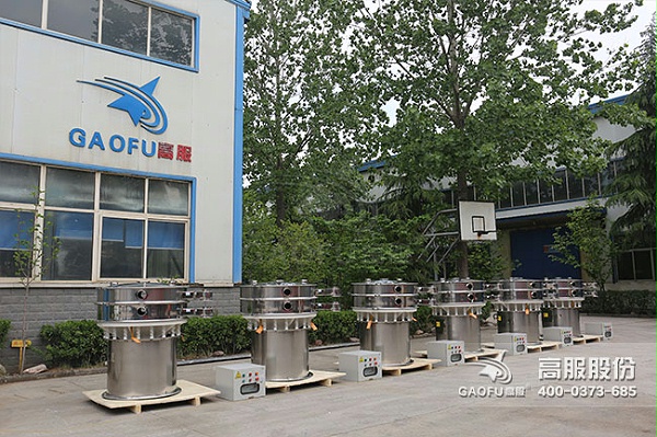 超声波振动筛实景