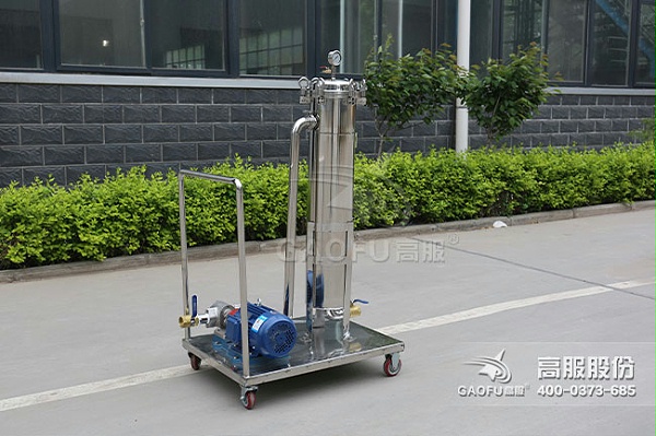 移动过滤机实景