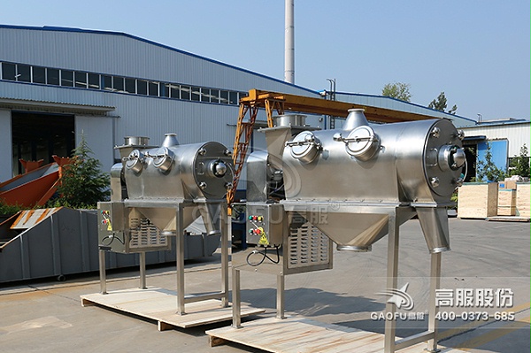 卧式气流筛实景