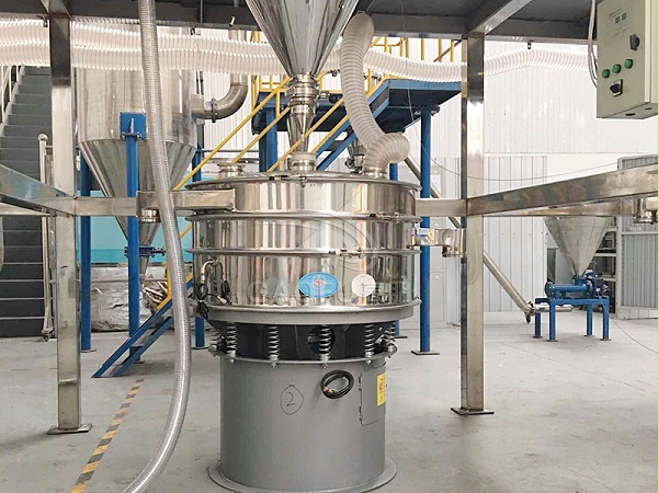 金属粉末的输送筛分系统