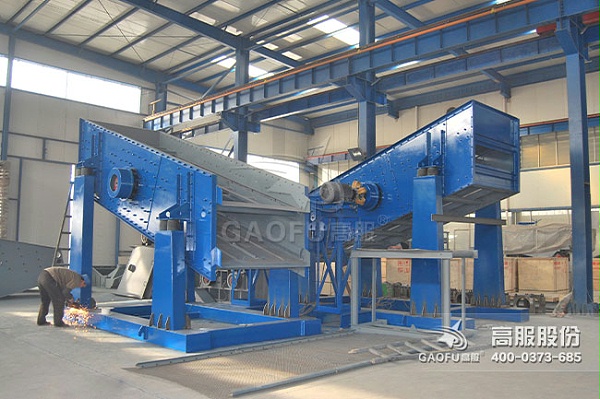 YK圆振动筛实景