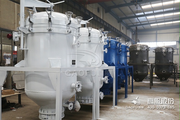 自动排渣过滤机实景