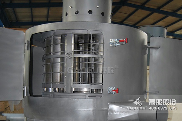 立式气流筛细节