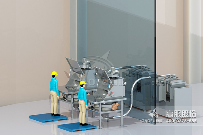 供料系统案例3D图