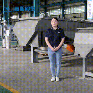 直线振动筛现场