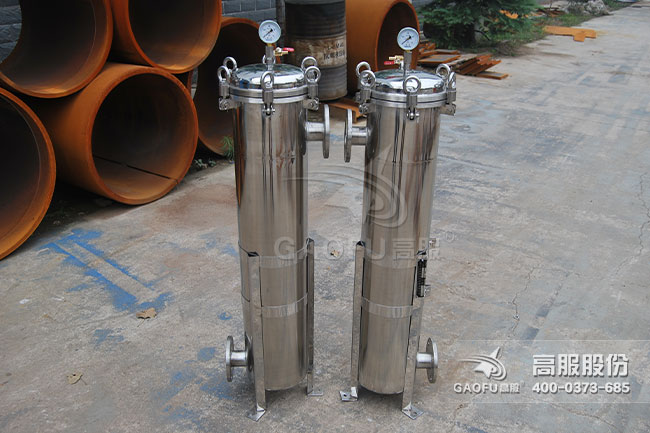 袋式过滤机实景