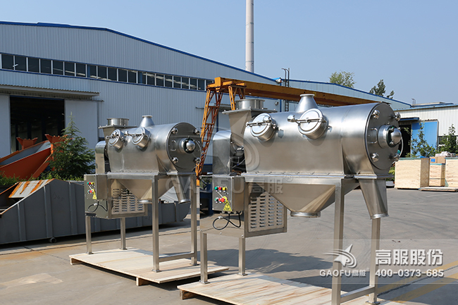 卧式气流筛实景