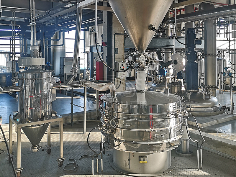 化工粉末混料筛分包装系统