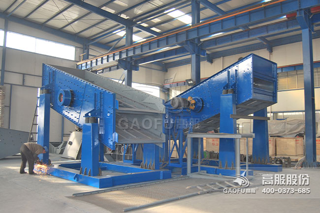 YK圆振动筛实景