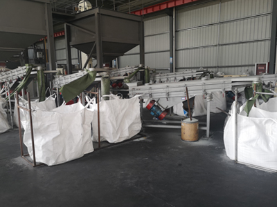 直线筛客户现场