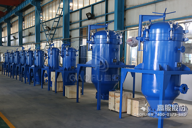 自动排渣过滤机实景