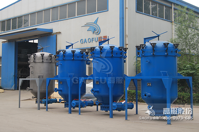 自动排渣过滤机实景