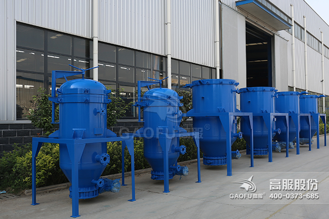 自动排渣过滤机实景