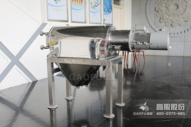 正压气流筛实景