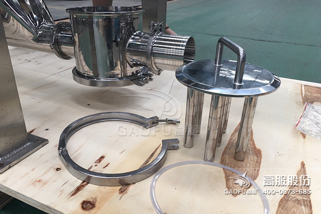 正压气流筛实景